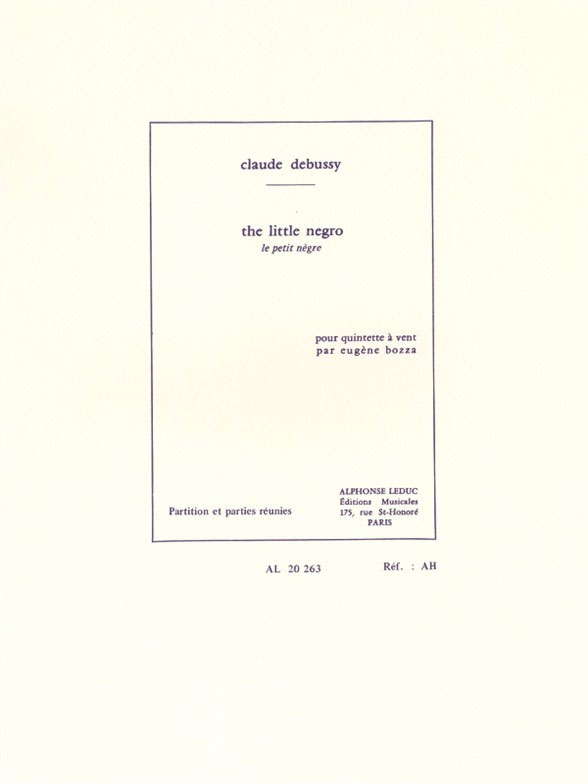 Le Petit Nègre