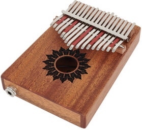 17 Notes Pickup Kalimba Mahog.
