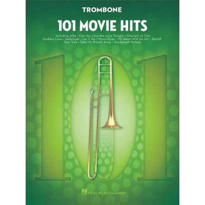 101 Movie Hits For Trombone