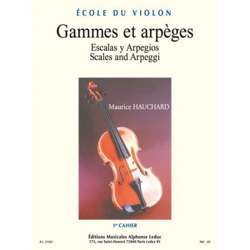 Hauchard Maurice - Gammes et Arpeges Vol.1