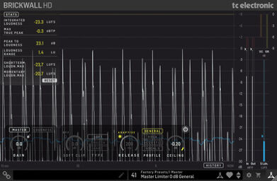 Brickwall HD Master Limiter