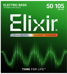 Elixir 14702 Stainless Steel Med.Bass