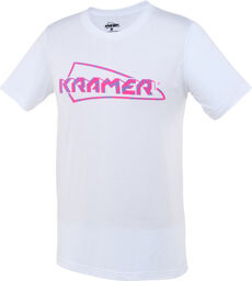 Tiger Stripe Tee White XL Blanc avec logo néon