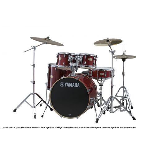 Stage Custom Birch Standard Cranberry Red + Pack HW680W