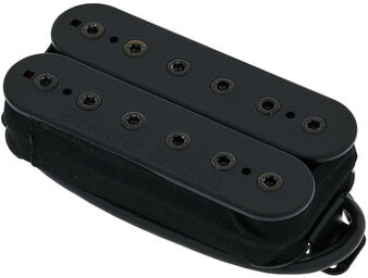 Blackened Black Winter Bridge Noir mat avec logo noir