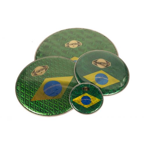 C-PEB05 - PEAU PRISMATIQUE 14'' - DRAPEAU BRSIL