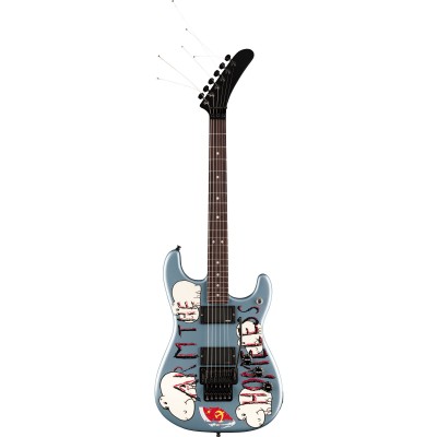 Tom Morello Arm The Homeless Stratocaster RW Blue Ice Metallic