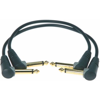Patchcord 0,15M 2Pie. Jack 2P.90/Jack 2P.90 Or