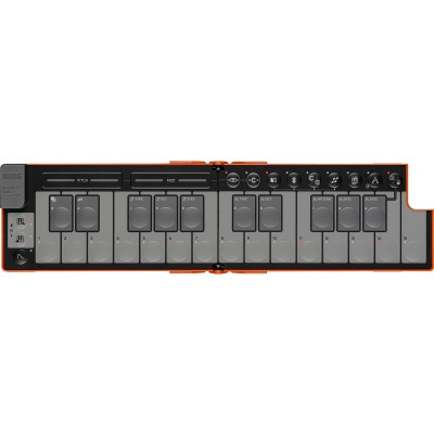 NanoKey Fold Lava Orange