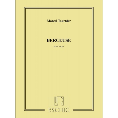 TOURNIER - BERCEUSE - HARPE