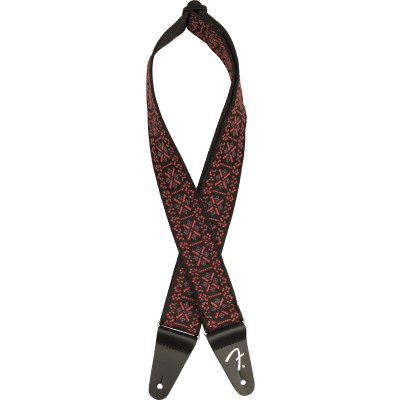 Sangle Tissée de Pasadena Lattice Red 2