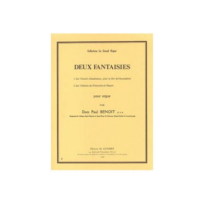Benoit - Fantaisies (2) - Orgue