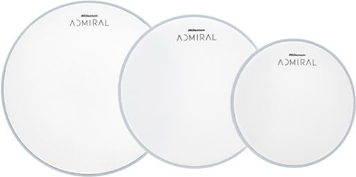 Admiral Coated Drumhead Pack 2