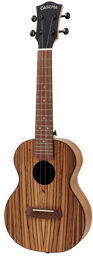 Concert Ukulele Zebra Wood Naturel mat