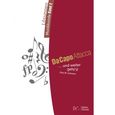 Da Capo Attacca - Lösungen Musikkunde Band 2