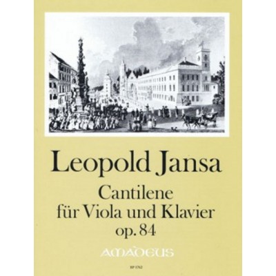 Jansa Leopold - Cantilene Op.84 - Alto & Piano