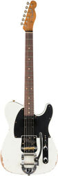LTD 60 Tele Bigsby Relic AOW Aged Olympic White