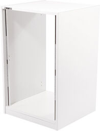 Studio Rack 16U 50 white blanc