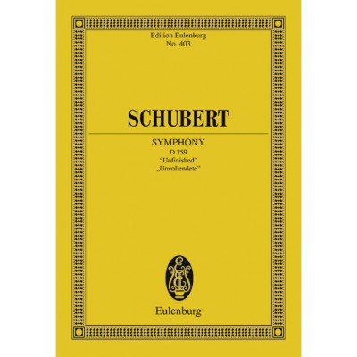 Schubert - Sinfonie No. 8 Si Mineur D 759 - Orchestre