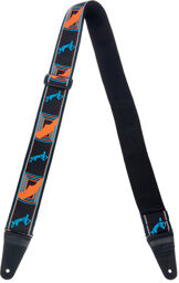 Neon Strap Blue/Orange Bleu fluo