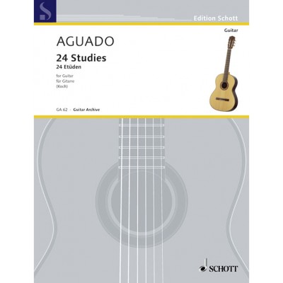 Aguado - 24 Studies - Guitare