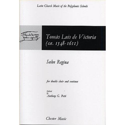 Partitions Chant - Victoria Salve Regina