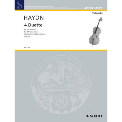 Haydn - 4 Duo Hob. X + Xii - 2 Violoncelles