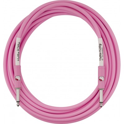 X Hello Kitty 18.6' INSTRUMENT CABLE, PINK