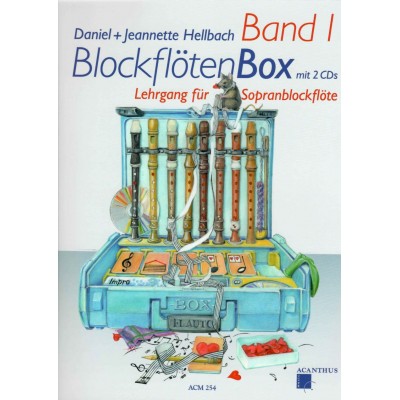 Hellbach D. - Blockflätenbox Band 1 + 2 CD'S