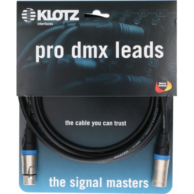 Cable DMX XLR 3 - 2 M