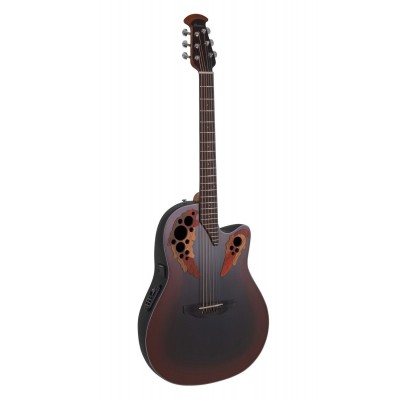 Celebrity Elite Mid Cutaway Reverse Red Burst