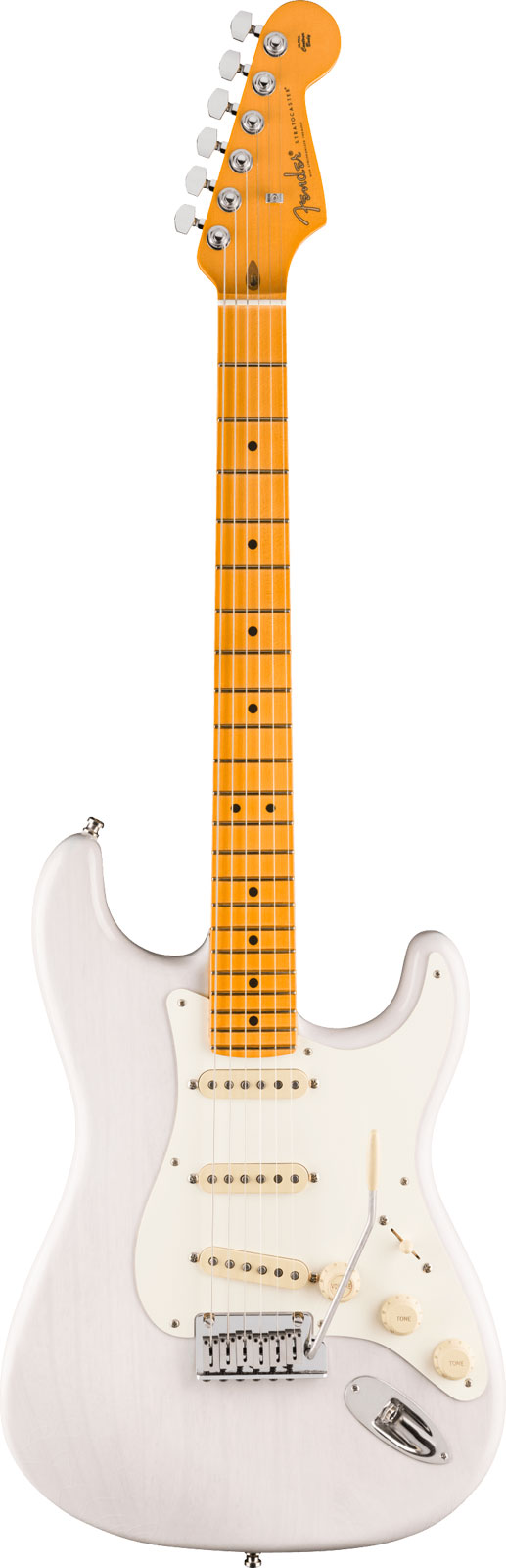 American Ultra Luxe '50s Stratocaster MN White Blonde