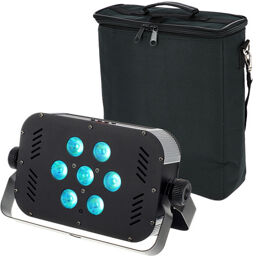 LED Flood TRI Panel 7x3 Bundle Noir