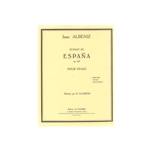 Albeniz - Espana Op.165 Prélude - Piano