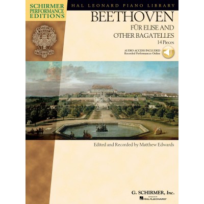 BEETHOVEN L. VAN - LETTRE A ELISE ET AUTRES BAGATELLES + AUDIO EN LIGNE - PIANO