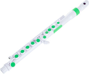 jFlute 2.0 white-green Blanc