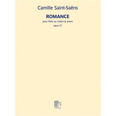 SAINT-saens Camille - Romance Op.37 - Flute (ou Violon) & Piano