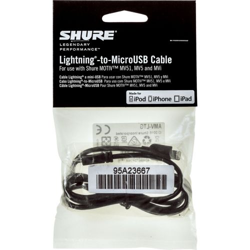 Câble Micro USB - Lightning 1 M