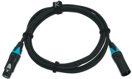 70th Mic Cable 2,5m Noir