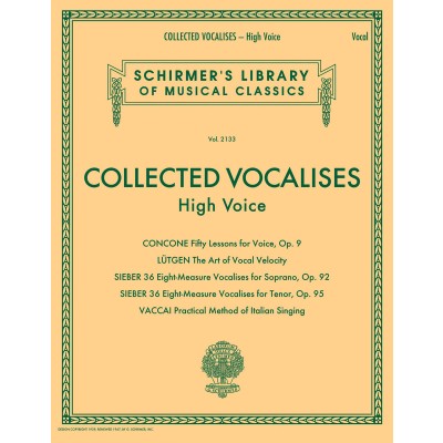 Collected Vocalises: High Voice