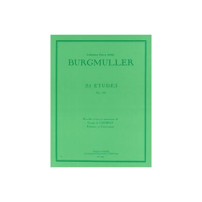 Burgmuller - Etudes Op.100 - Piano