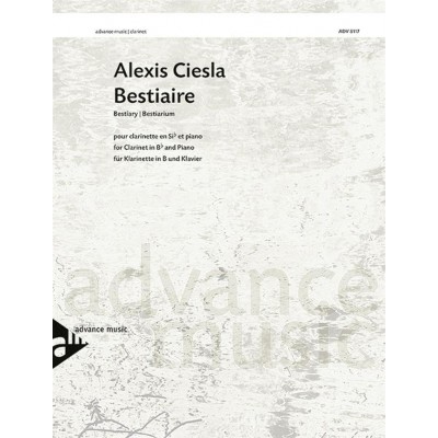 Ciesla Alexis - Bestaire - Clarinette & Piano