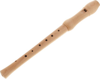 Natura Soprano Recorder German Naturel satiné