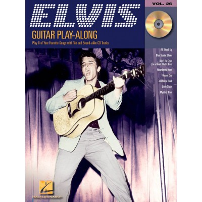 PRESLEY ELVIS - GUITAR PLAY ALONG VOL.26 + AUDIO EN LIGNE - GUITAR TAB
