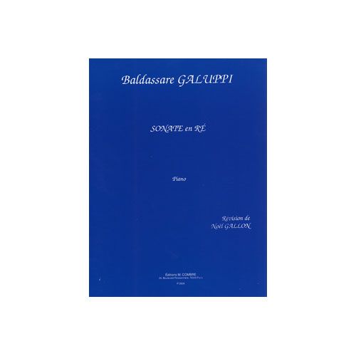 Galuppi - Sonate En Ré - Piano