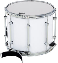 MB1412 CW Parade Snare Drum Blanc