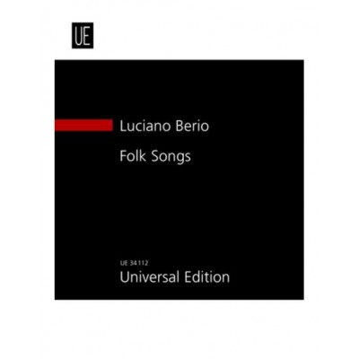Berio - Folk Songs - MEZZO-soprano et 7 Instruments