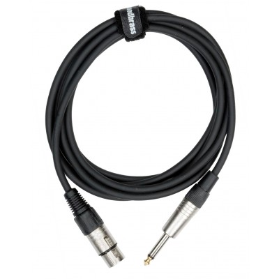 Câble Jack / XLR Femelle - 3 m - MC25