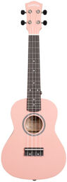 Concert Uke Linden Set PNK Rose