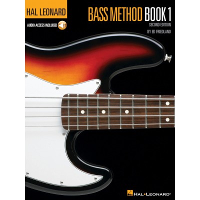 HAL LEONARD BASS METHOD BOOK 1 + AUDIO EN LIGNE - BASS GUITAR